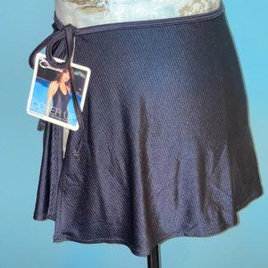 Wrap skirt swim cover up